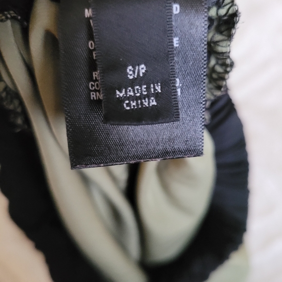 Olive/Black Shorts - Picture 2 of 4